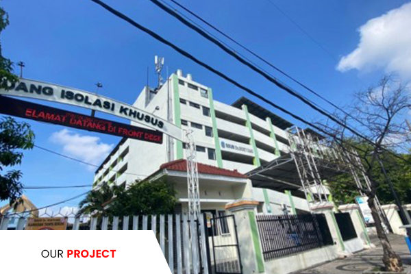 Gedung Parkir dan Perkantoran RSUD Dr. Soetomo Surabaya