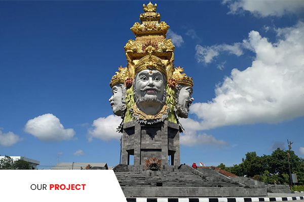 Artwork Bundaran Pelabuhan Benoa
